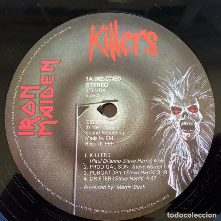 Discos de vinilo: Iron Maiden &ndash; Killers, Netherlands 1981 EMI* - Foto 3