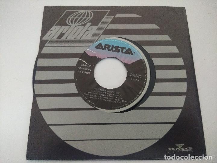 Discos de vinilo: SINGLE/WHITNEY HOUSTON/MIRACLE/PROMOCIONAL. - Foto 1