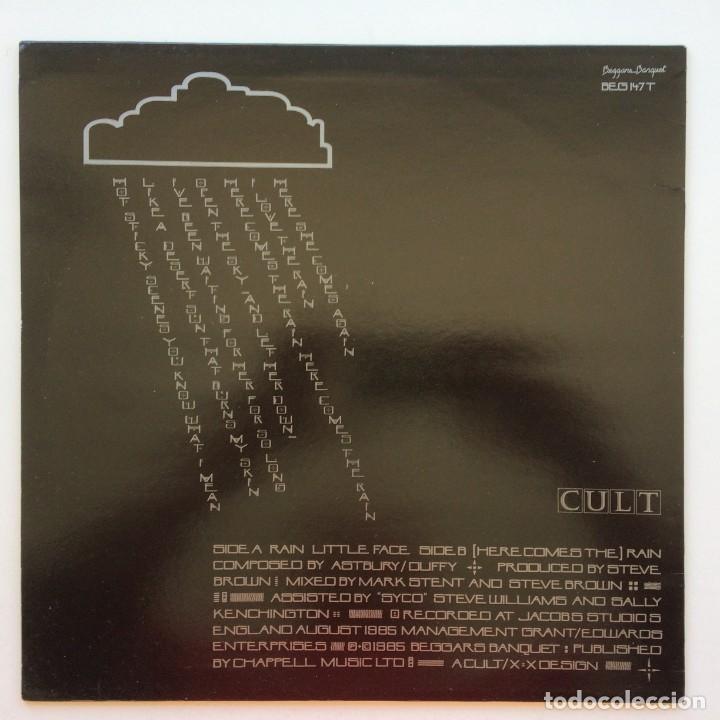 Discos de vinilo: The Cult – Rain, UK 1985 Beggars Banquet - Foto 2 - 287382528