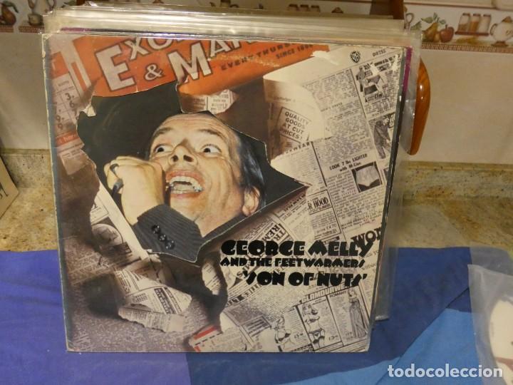 Disques de vinyle: CAJJ131-32 LP UK 1973 GFOLD TROQUEL GEORGE MELLY AND THE FOOTWARMERS ON OF NUTS VINILO BUEN ESTADO