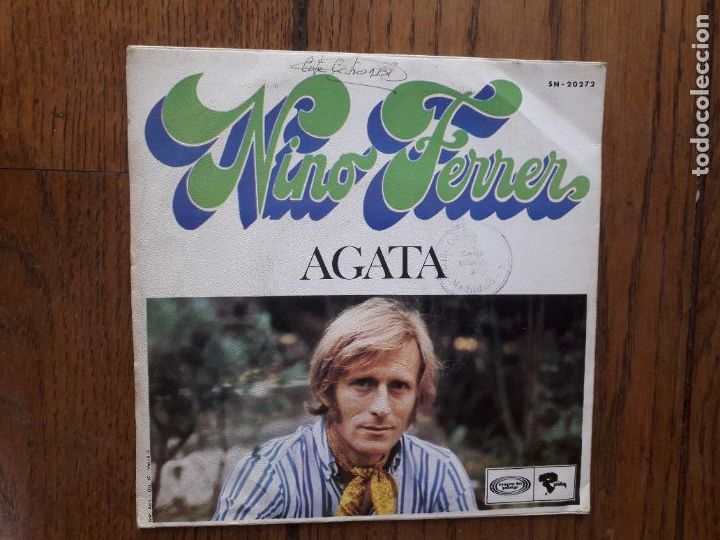 Discos de vinilo: Nino ferrer - &Aacute;gata + donna rosa - Foto 2