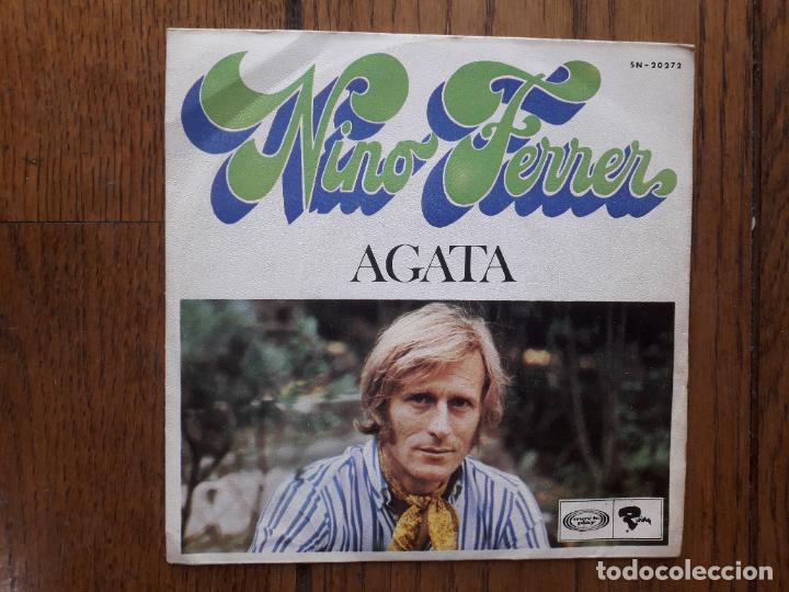 Discos de vinilo: Nino ferrer - &Aacute;gata + donna rosa - Foto 1
