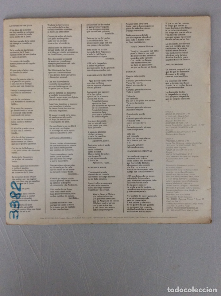 Discos de vinilo: La Bullonera. Punto - Foto 2