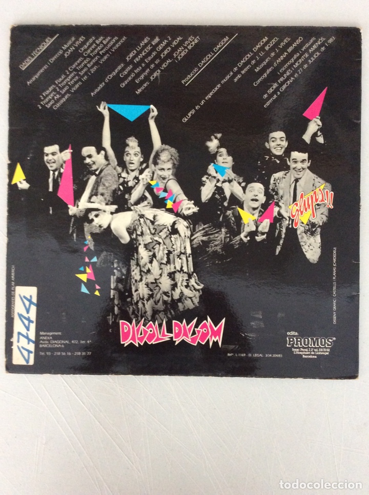 Discos de vinilo: Dagoll Dagom. Glups!! - Foto 2
