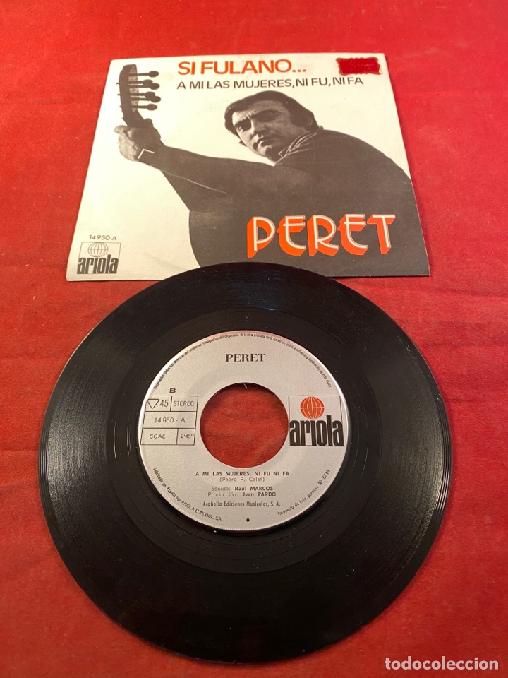Discos de vinilo: SI FULANO PERET - Foto 1