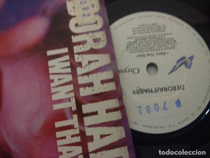 Discos de vinilo: SINGLE/DEBORAH HARRY/I WANT THET MAN. - Foto 2