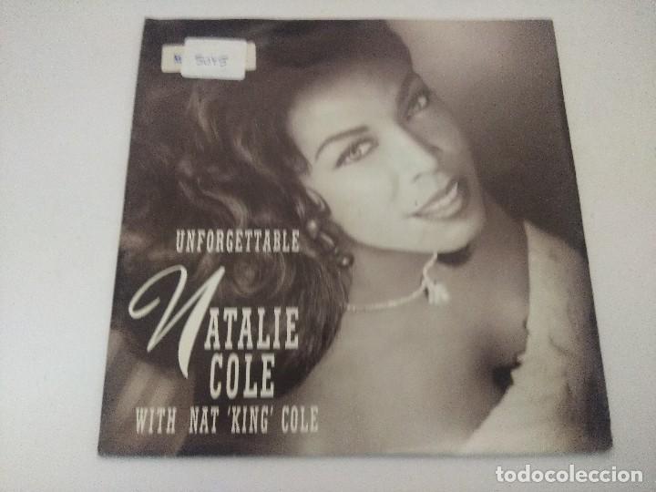 Discos de vinilo: SINGLE/NATALIE COLE/UNFORGETTABLE. - Foto 1