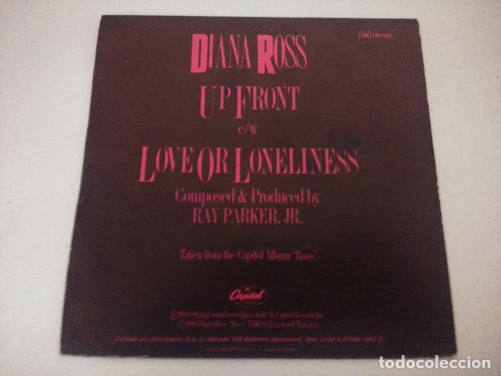 Discos de vinilo: SINGLE/DIANA ROSS/UP FRONT. - Foto 4