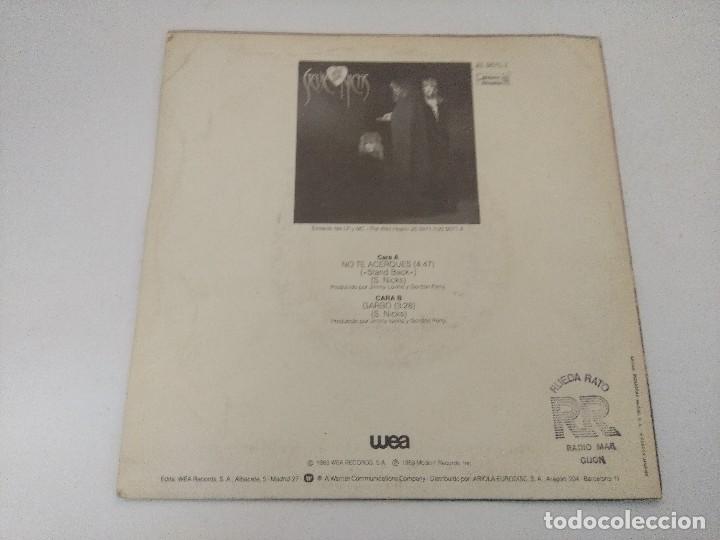Discos de vinilo: SINGLE/STEVIE NICKS/STAND BACK. - Foto 3