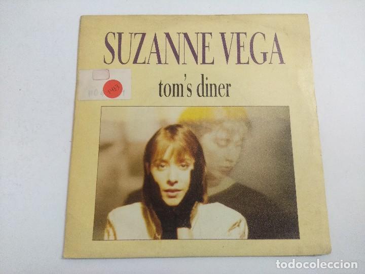Discos de vinilo: SINGLE/SUZANNE VEGA/TOMS DINER. - Foto 1