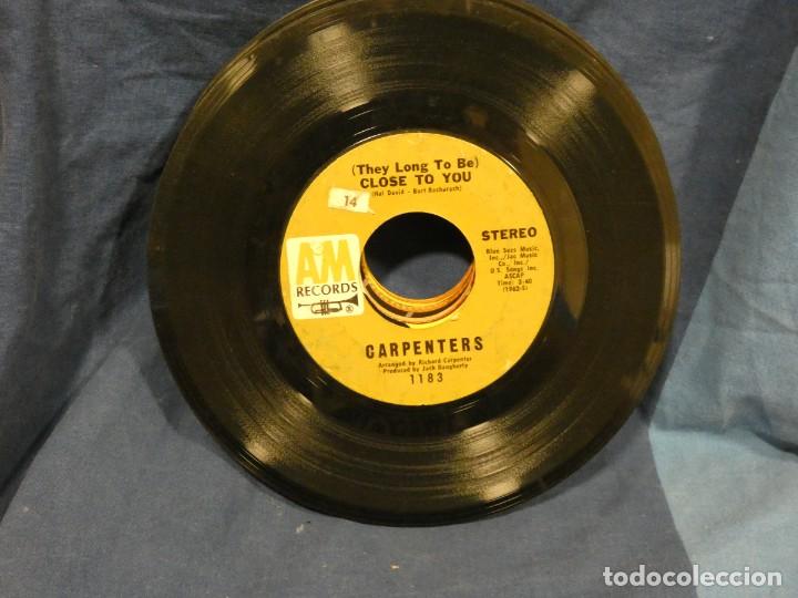 Vinyl records: BOXX129 SINGLE 7 PULGADAS USA ESTADO DECENTE CARPENTERS I KEPT ON LOVING YOU