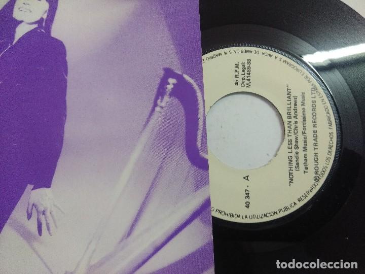 Discos de vinilo: SINGLE/SANDIE SHAW/NOTHING LESS THAN BRILLIANT. - Foto 2