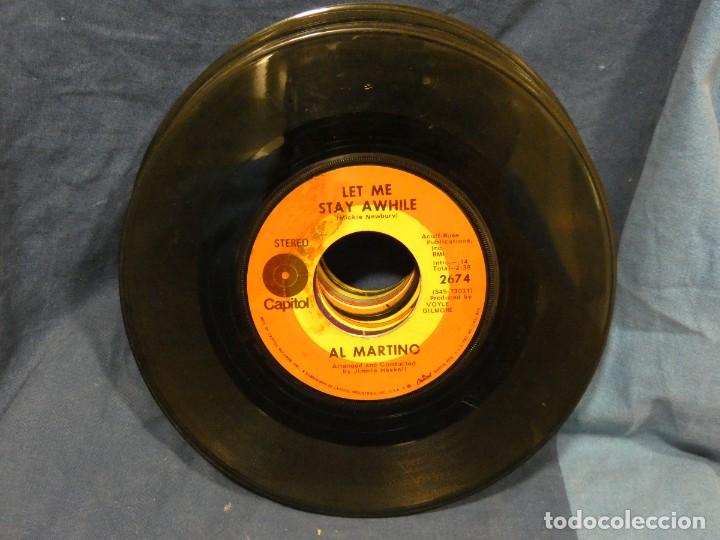 Vinyl records: BOXX129 SINGLE 7 PULGADAS USA ESTADO DECENTE AL MARTINO I STARTED LOVING YOU AGAIN-LET ME STAY A WHI