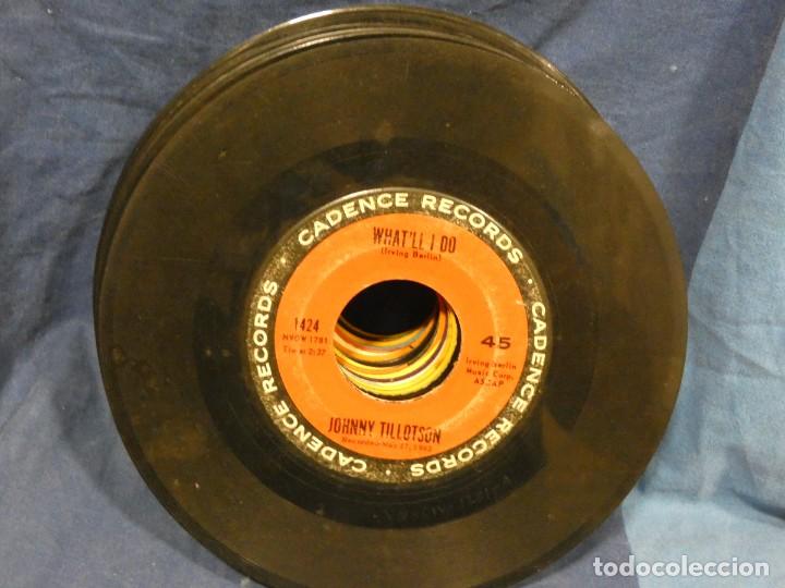 Vinyl records: BOXX129 SINGLE 7 PULGADAS USA ESTADO DECENTE JOHNNY TILLOSTON WHAT'LL I DO-SEND ME PILLOW...