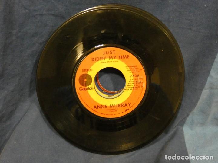 Vinyl records: BOXX129 SINGLE 7 PULGADAS USA ESTADO DECENTE ANNE MURRAY SNOWBIRD-JUST BIDIN'...