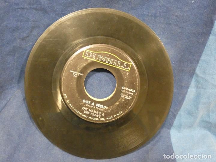 Vinyl records: BOXX129 SINGLE 7 PULGADAS USA ESTADO DECENTE THE MAMA'S & THE PAPA'S MONDAY, MONDAY-GOT A FEELING