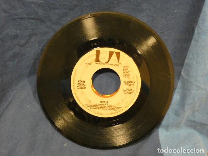 Disques de vinyle: BOXX129 SINGLE 7 PULGADAS KENNY ROGERS TILL I GET RIGHT LUCILLE