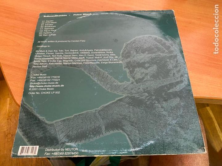 Discos de vinilo: SUBMEDITATION (POINT BLANK) 2 x LP (B-33) - Foto 3