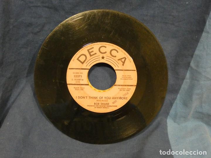 Disques de vinyle: BOXX129 SINGLE 7 PULGADAS USA ESTADO ACEPTABLE BOB SHANE HONEY I DONT THINK OF YOU ANYMORE