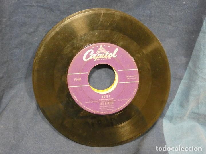 Disques de vinyle: BOXX129 SINGLE 7 PULGADAS USA ESTADO ACEPTABLE LES BAXTER A LITTLE LOVE - RUBY