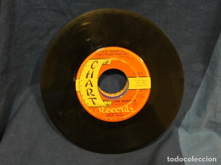Vinyl records: BOXX129 SINGLE 7 PULGADAS USA ESTADO ACEPTABLE LYNN ANDERSON BIG GIRLS DON'T CRY - I KEEP FORGETTING