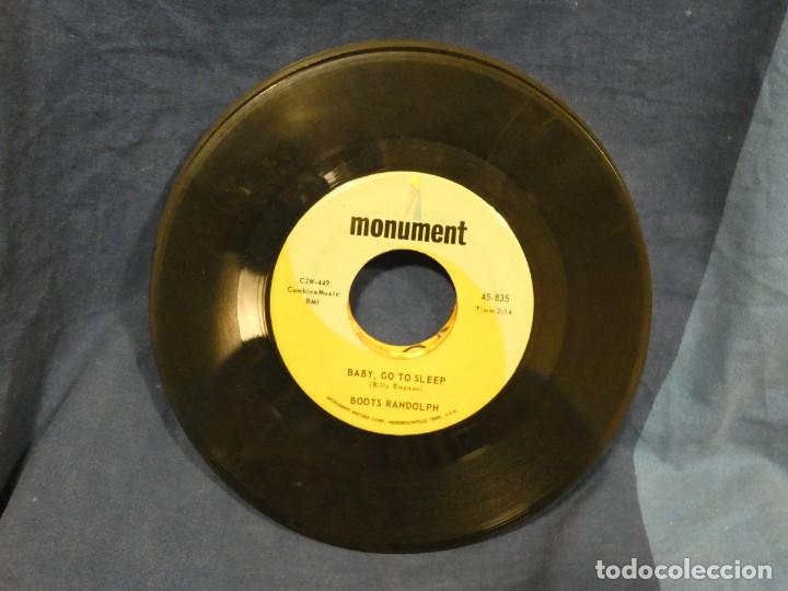 Disques de vinyle: BOXX129 SINGLE 7 PULGADAS USA ESTADO ACEPTABLE BOOTS RADOLPH HEY MR SAX MAN - BABY, GO TO SLEEP