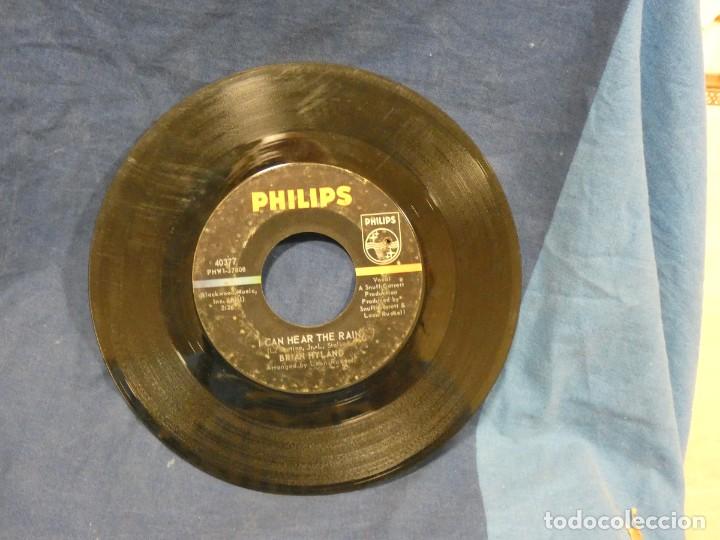 Disques de vinyle: BOXX129 SINGLE 7 PULGADAS USA ESTADO ACEPTABLE BRIAN HYLAND I CAN HEAR THE RAIN - JOKER WENT WILD