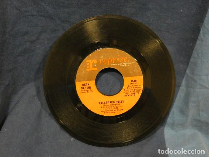 Vinyl records: BOXX129 SINGLE 7 PULGADAS USA ESTADO ACEPTABLE DEAN MARTIN WALLPAPER ROSES - IN THE MISTY MOONLIGHT