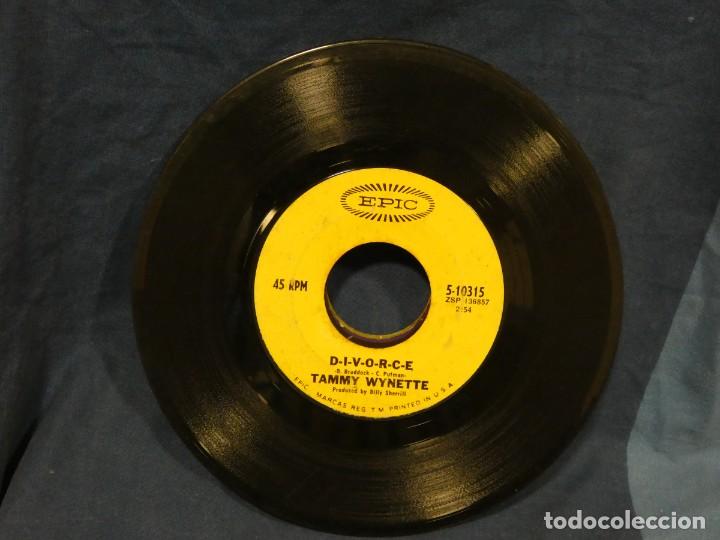 Vinyl records: BOXX129 SINGLE 7 PULGADAS USA ESTADO ACEPTABLE TAMMY WYNETTE DIVORCE - DON'T MAKE ME NOW
