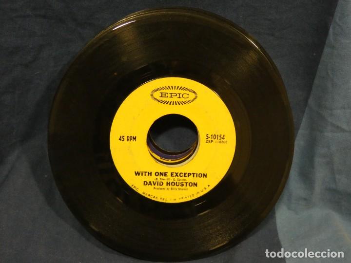 Vinyl-Schallplatten: BOXX129 SINGLE 7 PULGADAS USA ESTADO ACEPTABLE DAVID HOUSTON SWEET, SWEET JUDY - WITH ONE EXCEPTION