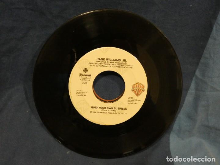 Vinyl-Schallplatten: BOXX129 SINGLE 7 PULGADAS USA ESTADO ACEPTABLE HANK WILLIAMS JR MY NAME IS BOCEPHUS - MIND YOUR OWN.