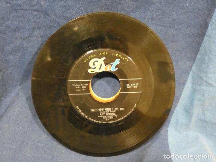 Vinyl-Schallplatten: BOXX129 SINGLE 7 PULGADAS USA ESTADO ACEPTABLE PAT BOONE IF DREAM COME TRUE - THAT'S HOW MUCH I LOVE
