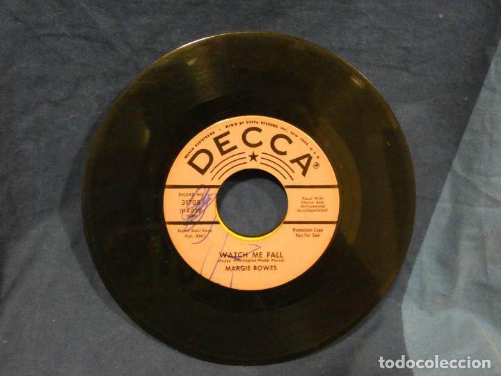 Vinyl-Schallplatten: BOXX129 SINGLE 7 PULGADAS USA ESTADO ACEPTABLE MARGIE BOWES BIG CITY - WATCH THE FALL