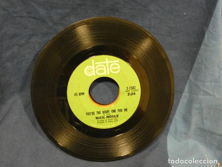 Vinyl records: BOXX129 SINGLE 7 PULGADAS USA ESTADO ACEPTABLE NICK NOBLE UNTIL ITS TIME FOR YOU..- YOU'RE THE RIGHT