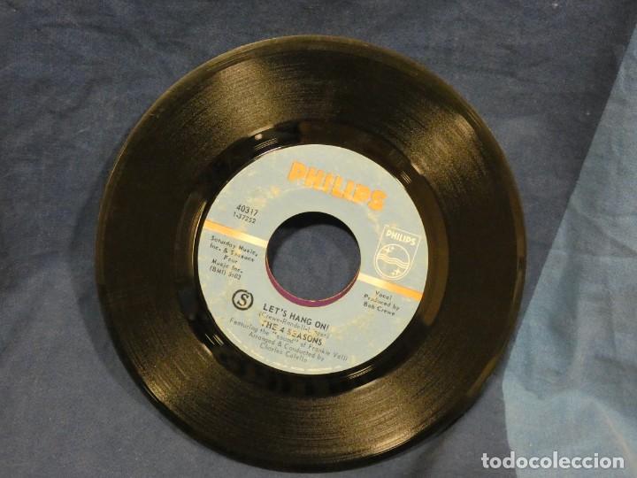 Discos de vinil: BOXX129 SINGLE 7 PULGADAS USA ESTADO ACEPTABLE 4 SEASONS ON BROADWAY TONIGHT - LET'S HANG ON