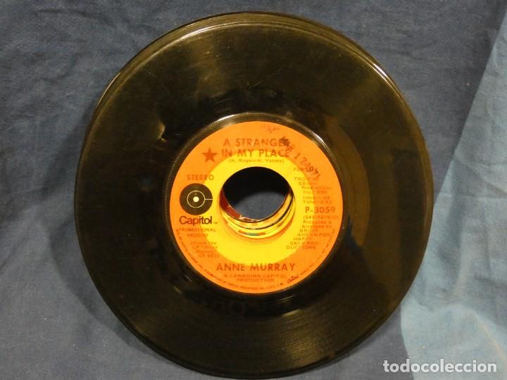 Disques de vinyle: BOXX129 SINGLE 7 PULGADAS USA ESTADO ACEPTABLE ANNE MURRAY SYCAMORE SLICK - A STRANGER IN MY PLACE