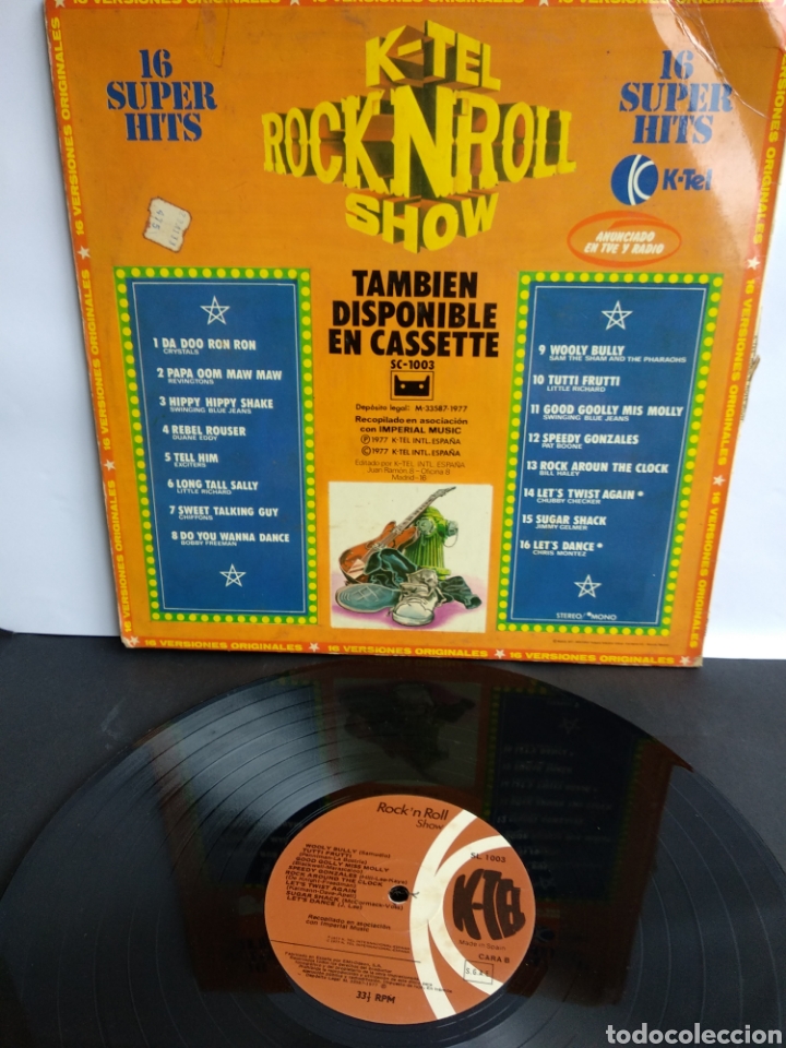Discos de vinilo: *K-TEL ROCK N ROLL SHOW, EMI-ODEON, 1977 A4 - Foto 2