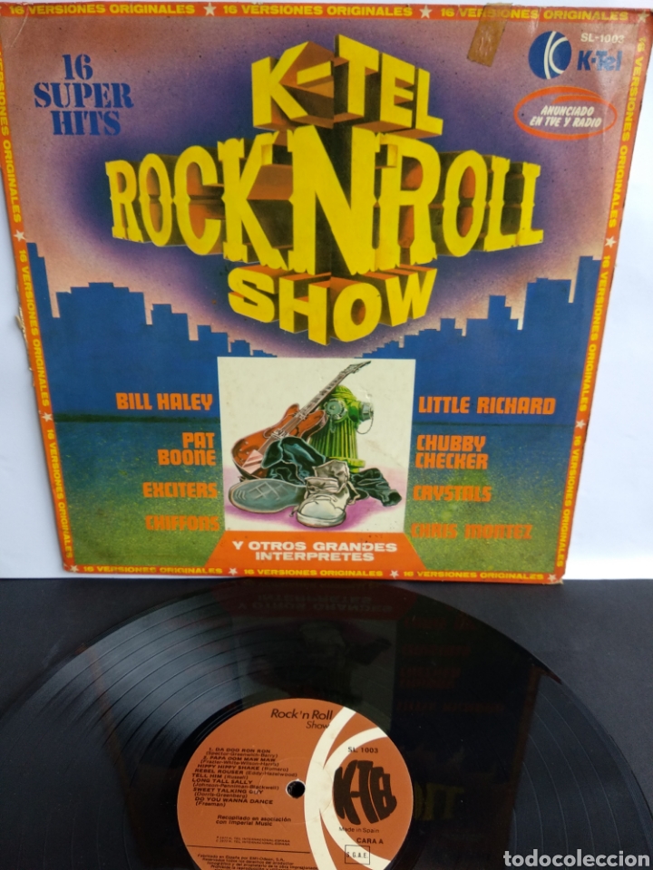 Discos de vinilo: *K-TEL ROCK N ROLL SHOW, EMI-ODEON, 1977 A4 - Foto 1