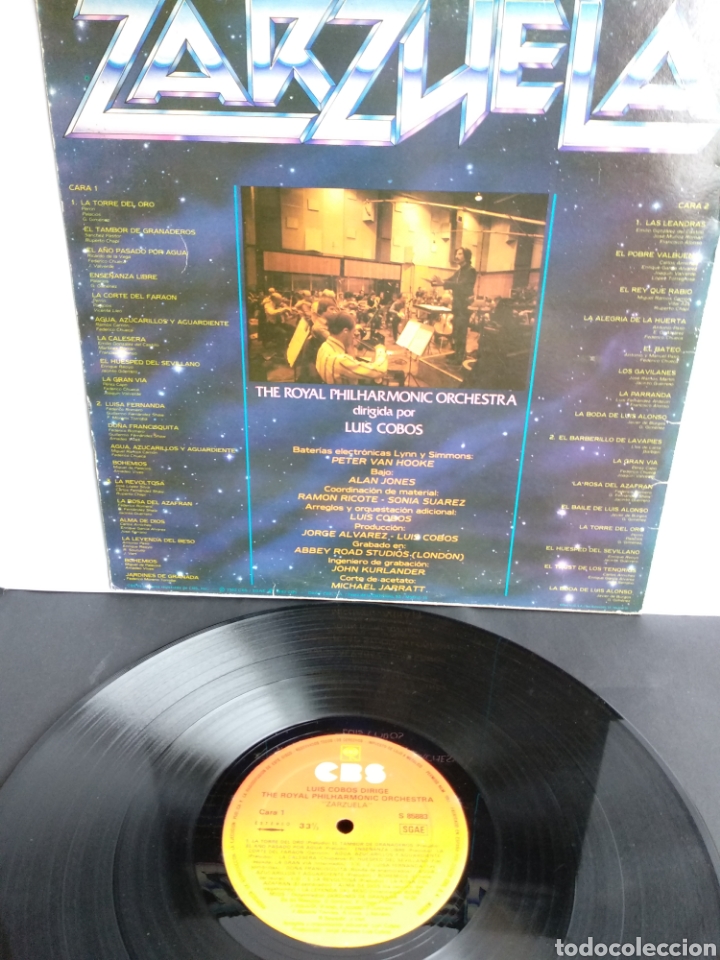 Discos de vinilo: *LUIS COBOS, ROYAL PHILHARMONIC ORCHESTRA, 1982 A2 - Foto 2