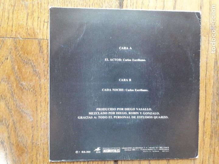 Discos de vinilo: Los ojos de Carmen - el actor + cada noche - Foto 2
