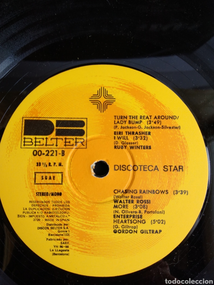 Discos de vinilo: *DISCOTECA STARS, BELTER, 1978 A2 - Foto 4