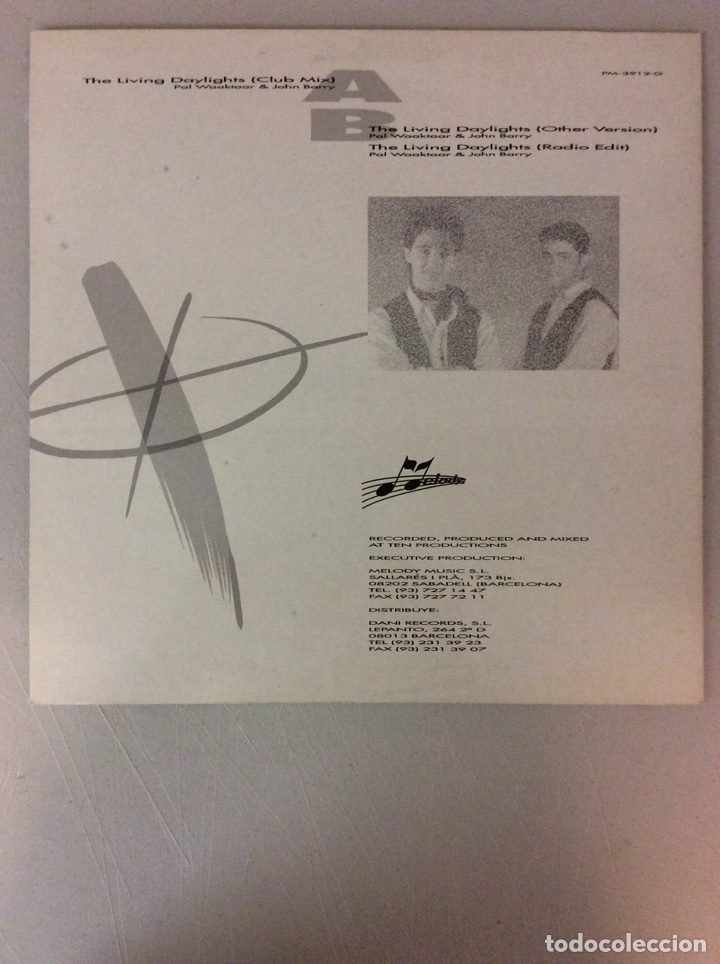 Discos de vinilo: Sonik. The living daylights - Foto 2
