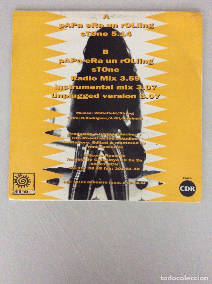 Discos de vinilo: Grimalt. Papa era un rolling stone - Foto 2