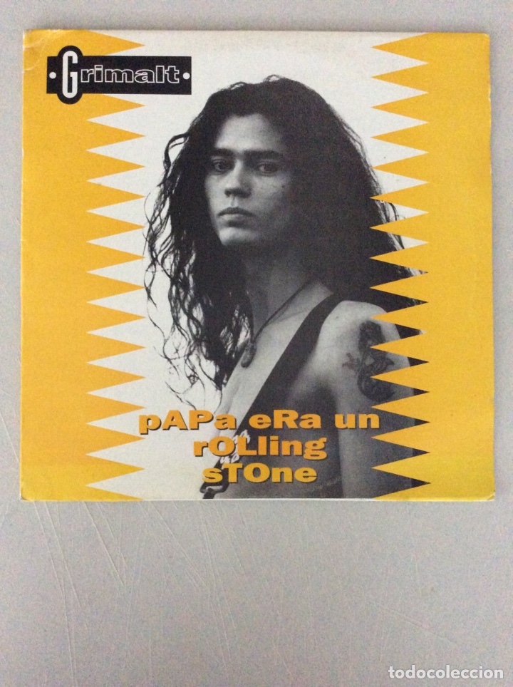 Discos de vinilo: Grimalt. Papa era un rolling stone - Foto 1