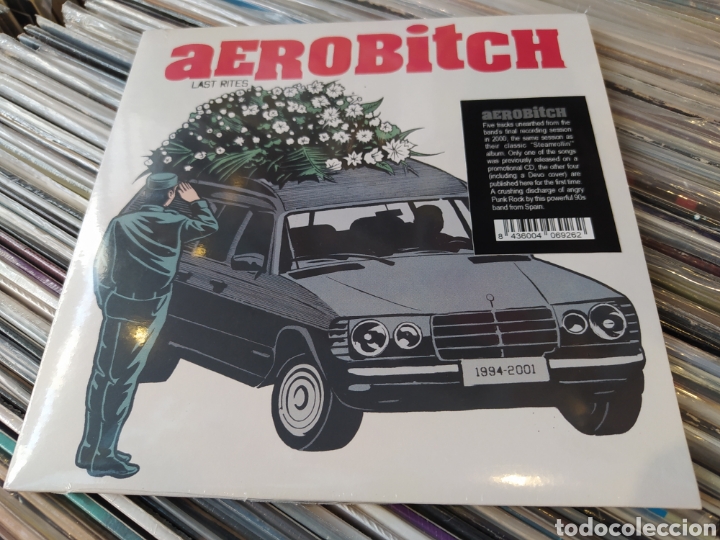 AEROBITCH – LAST RITES. EP VINILO PRECINTADO. PUNK (Música - Discos de Vinilo - EPs - Punk - Hard Core)