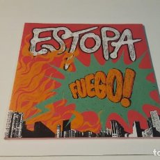 Discos de vinilo: 0921- ESTOPA - FUEGO - LP VINILO - NUEVO PRECINTADO. Lote 287672393