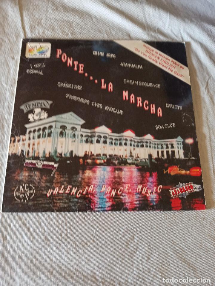 Discos de vinilo: PONTE LA MARCHA / VALENCIA DANCE MUSIC - Foto 1