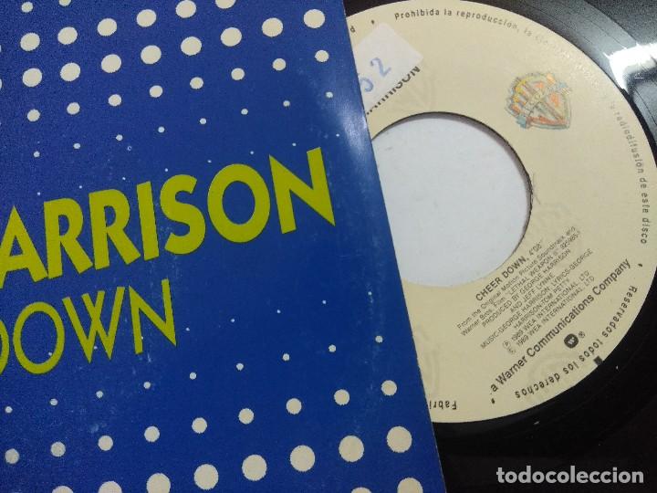 Discos de vinilo: SINGLE/GEORGE HARRISON/CHEER DOWN/PROMOCIONAL. - Foto 2