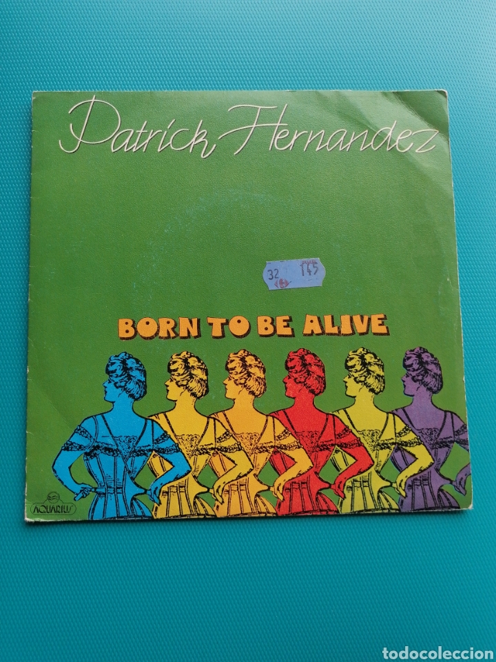 Discos de vinilo: Patrick Hern&aacute;ndez - Born to be alive - Foto 1