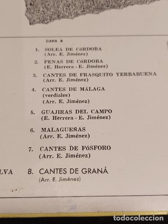Discos de vinilo: EMILIO EL MORO / CHISTOLOGÍA DEL CANTE FLAMENCO / LP - DISCOPHON-1965 / MBC. ***/*** - Foto 5 - 287741573